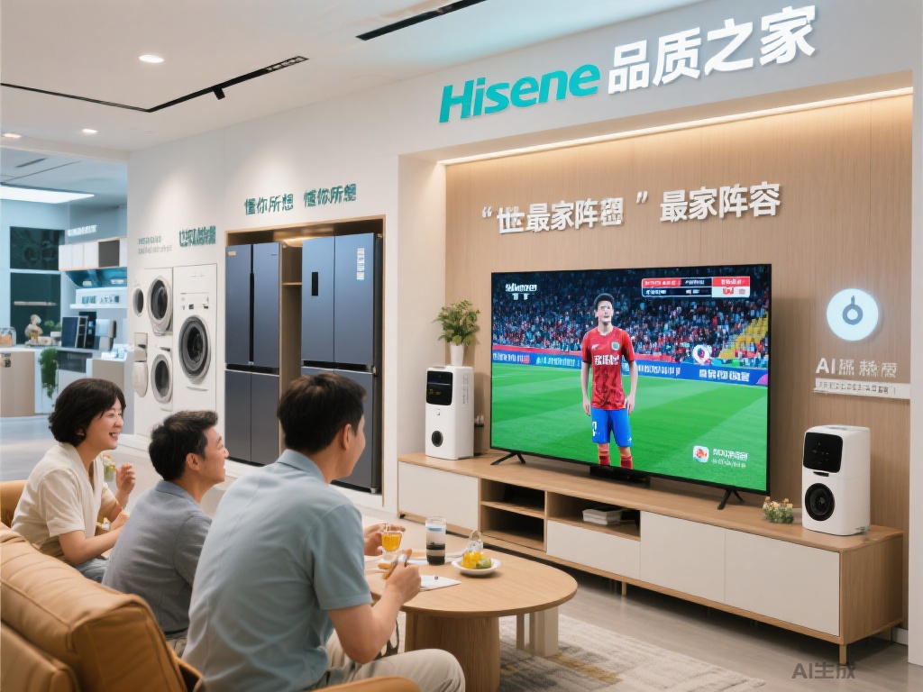AI赋能，感知热爱：海信品质之家以“世俱杯最家阵容”演绎智慧 ...（“AI驱动，感受热爱：海信品质之家携‘世俱杯最强阵容’诠释智能生活”）